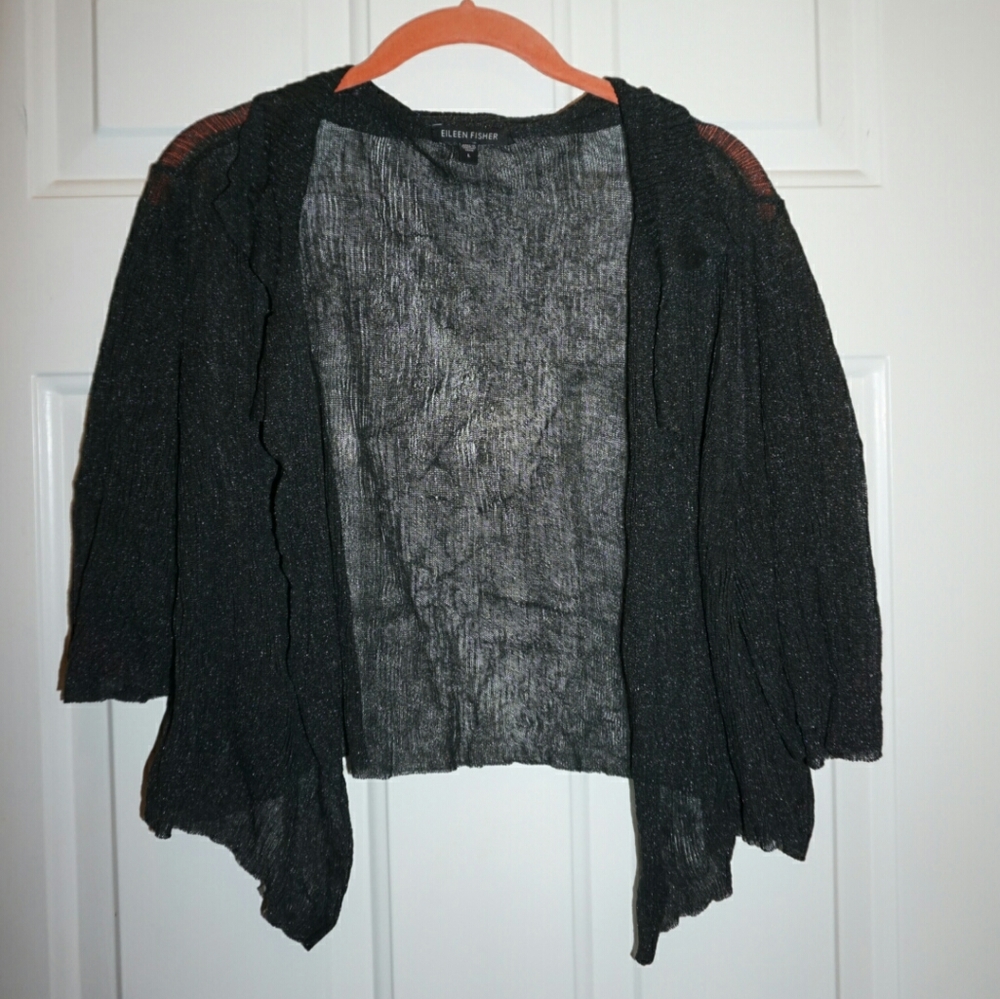 Black Sparkly Balero cardigan
